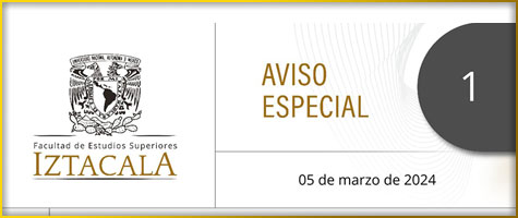 AVISO ESPECIAL 01, Secretaría de Desarrollo y Relaciones Institucionales, Acciones para la seguridad de la comunidad Iztacala.
