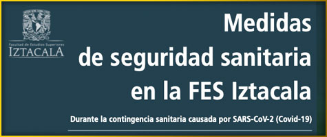 Medidas de seguridad sanitaria en la FES Iztacala.