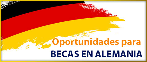 Oportunidades para BECAS EN ALEMANIA.