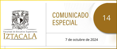 A LA COMUNIDAD DE LA FES IZTACALA.