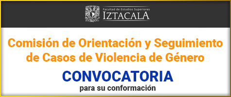 CONVOCATORIA para la conformación de la Comisión de Orientación y Seguimiento de Casos de Violencia de Género, 8 de octubre de 2024.