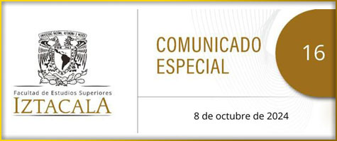 A LA COMUNIDAD DE LA FES IZTACALA.