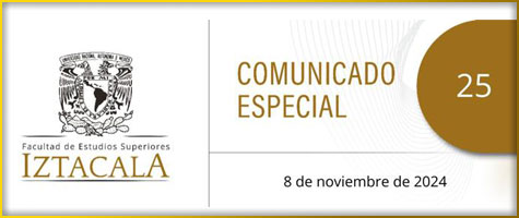 A LA COMUNIDAD DE LA FES IZTACALA.