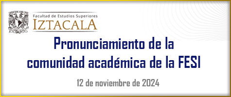 A LA COMUNIDAD DE LA FES IZTACALA.
