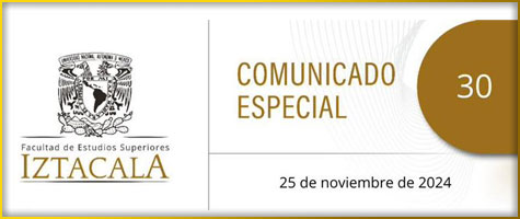 A LA COMUNIDAD DE LA FES IZTACALA.