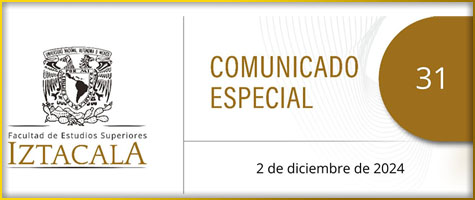 A LA COMUNIDAD DE LA FES IZTACALA.