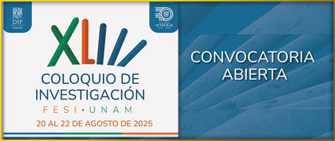 XLIII COLOQUIO DE INVESTIGACIÓN, del 20 al 22 de agosto de 2025, CONVOCATORIA ABIERTA.