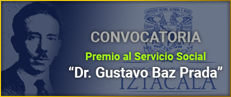 CONVOCATORIA Premio al servicio social -Dr. Gustavo Baz Prada- 2025.