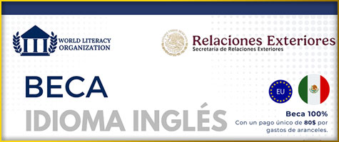 BECA IDIOMA INGLÉS Curso de Idioma Ingés A1, por la World Literacy Organization.