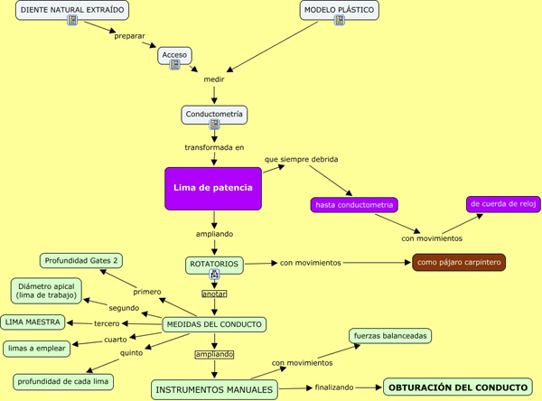 Mapa Conceptual Crown Down